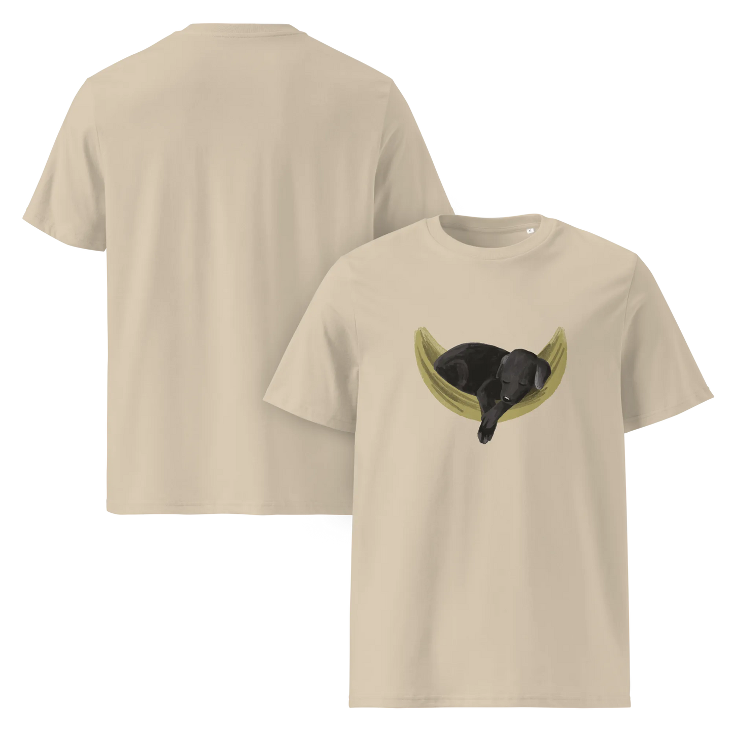 Sleepy Labrador – T-Shirt aus Bio Baumwolle