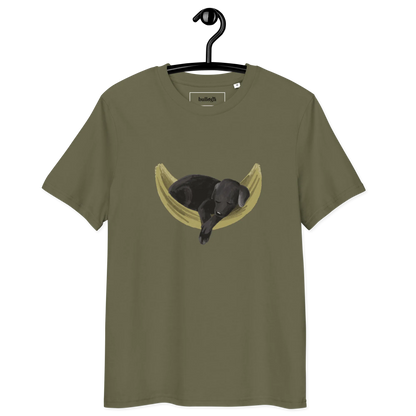 Sleepy Labrador – T-Shirt aus Bio Baumwolle