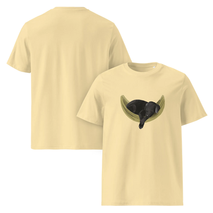 Sleepy Labrador – T-Shirt aus Bio Baumwolle