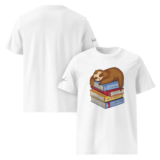 Gemütliches Faultier T-Shirt aus Bio-Baumwolle – Schlafshirt für Entspannte Nächte