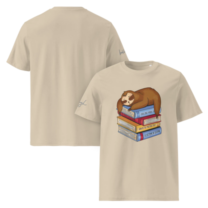 Gemütliches Faultier T-Shirt aus Bio-Baumwolle – Schlafshirt für Entspannte Nächte