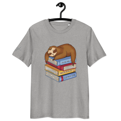 Gemütliches Faultier T-Shirt aus Bio-Baumwolle – Schlafshirt für Entspannte Nächte