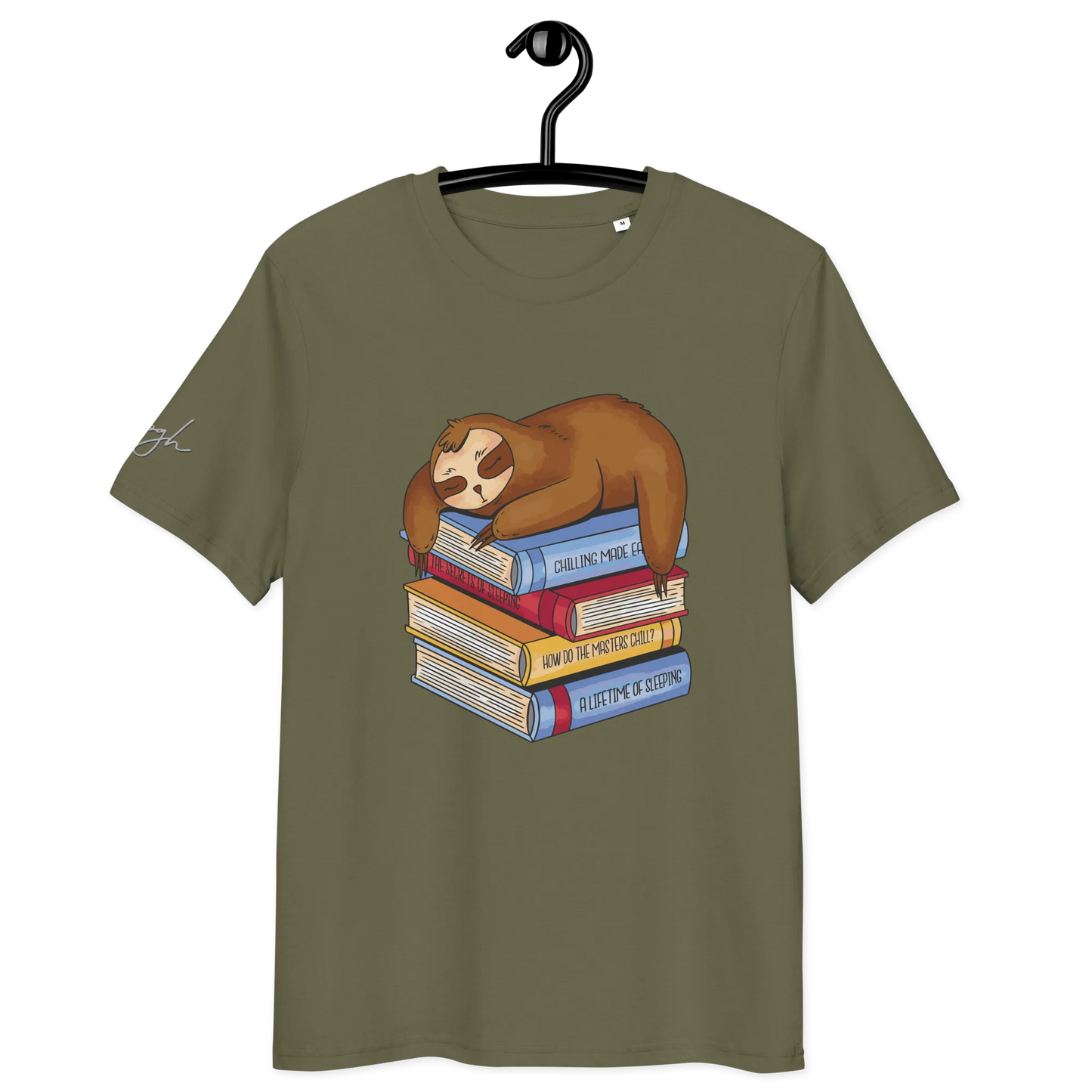 Gemütliches Faultier T-Shirt aus Bio-Baumwolle – Schlafshirt für Entspannte Nächte