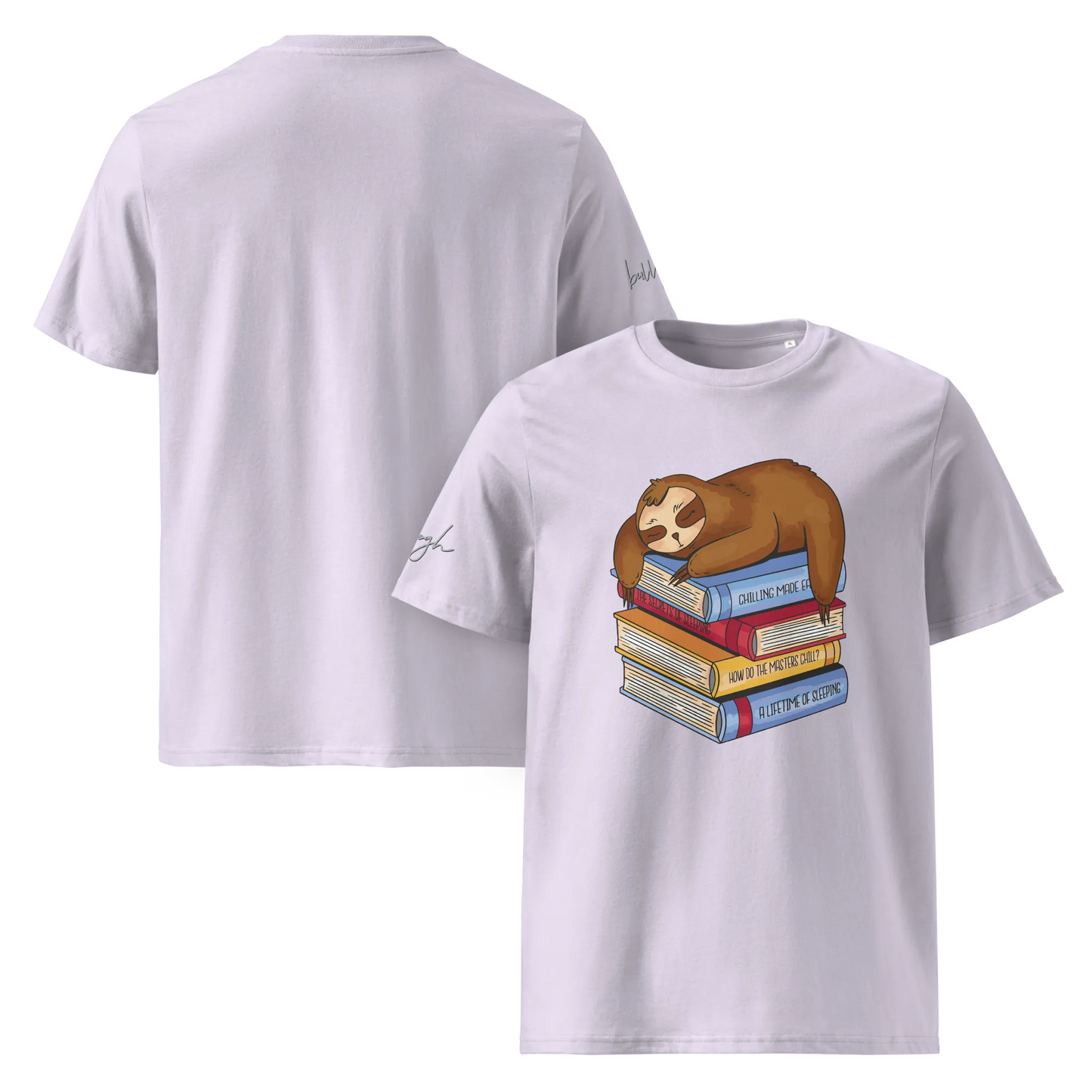 Gemütliches Faultier T-Shirt aus Bio-Baumwolle – Schlafshirt für Entspannte Nächte