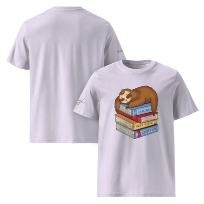 Gemütliches Faultier T-Shirt aus Bio-Baumwolle – Schlafshirt für Entspannte Nächte