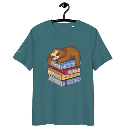 Gemütliches Faultier T-Shirt aus Bio-Baumwolle – Schlafshirt für Entspannte Nächte