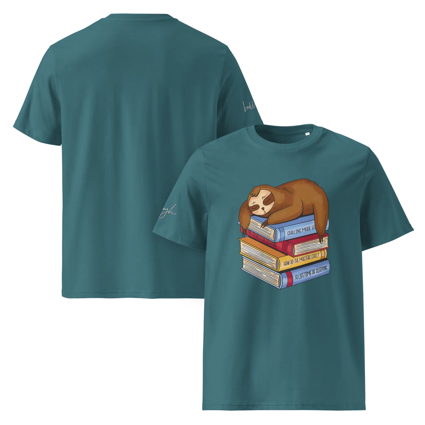 Gemütliches Faultier T-Shirt aus Bio-Baumwolle – Schlafshirt für Entspannte Nächte