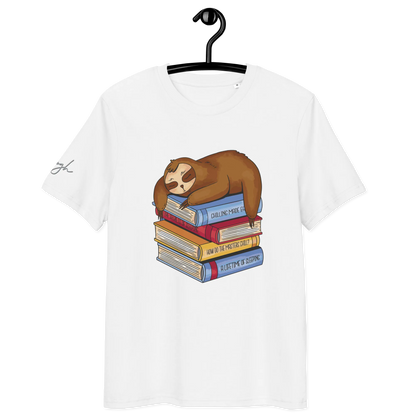 Gemütliches Faultier T-Shirt aus Bio-Baumwolle – Schlafshirt für Entspannte Nächte