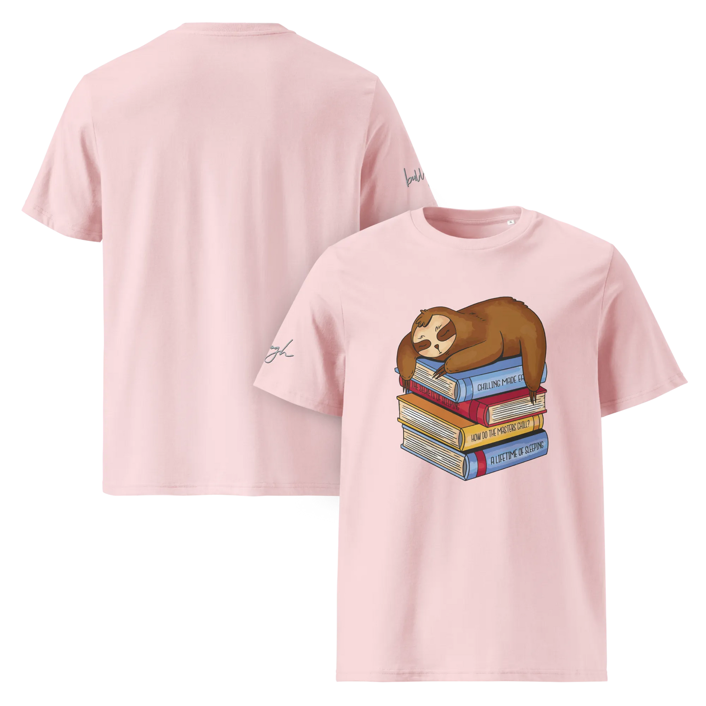 Gemütliches Faultier T-Shirt aus Bio-Baumwolle – Schlafshirt für Entspannte Nächte