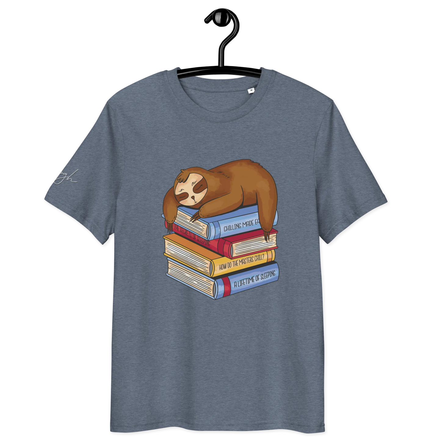 Gemütliches Faultier T-Shirt aus Bio-Baumwolle – Schlafshirt für Entspannte Nächte