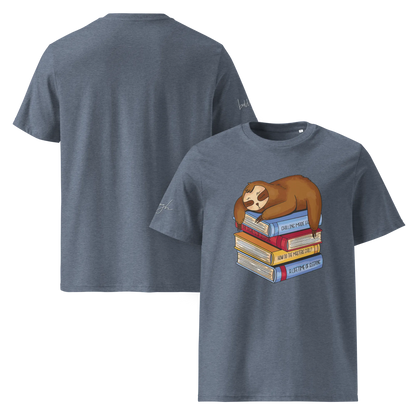 Gemütliches Faultier T-Shirt aus Bio-Baumwolle – Schlafshirt für Entspannte Nächte