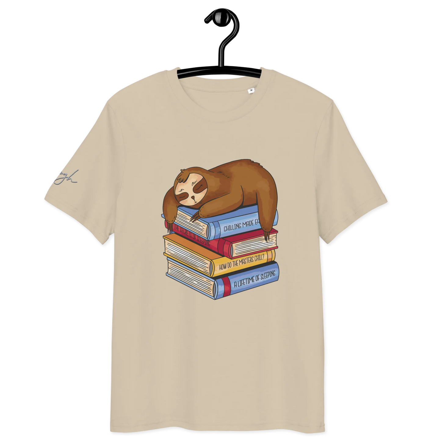 Gemütliches Faultier T-Shirt aus Bio-Baumwolle – Schlafshirt für Entspannte Nächte