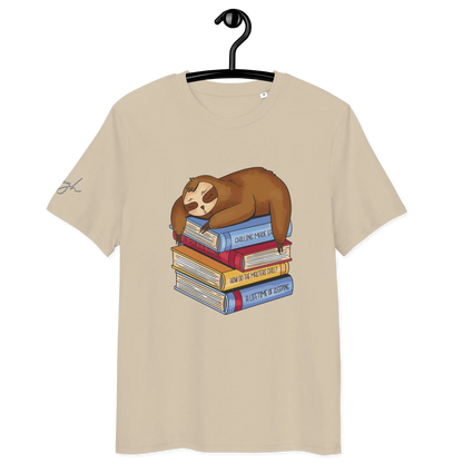 Gemütliches Faultier T-Shirt aus Bio-Baumwolle – Schlafshirt für Entspannte Nächte
