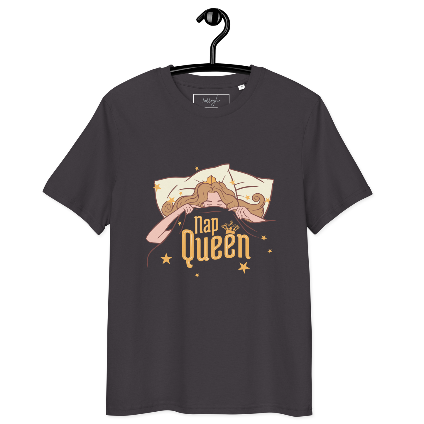 Lazy Queen – Königliches Bio-Schlafshirt aus Bio-Baumwolle