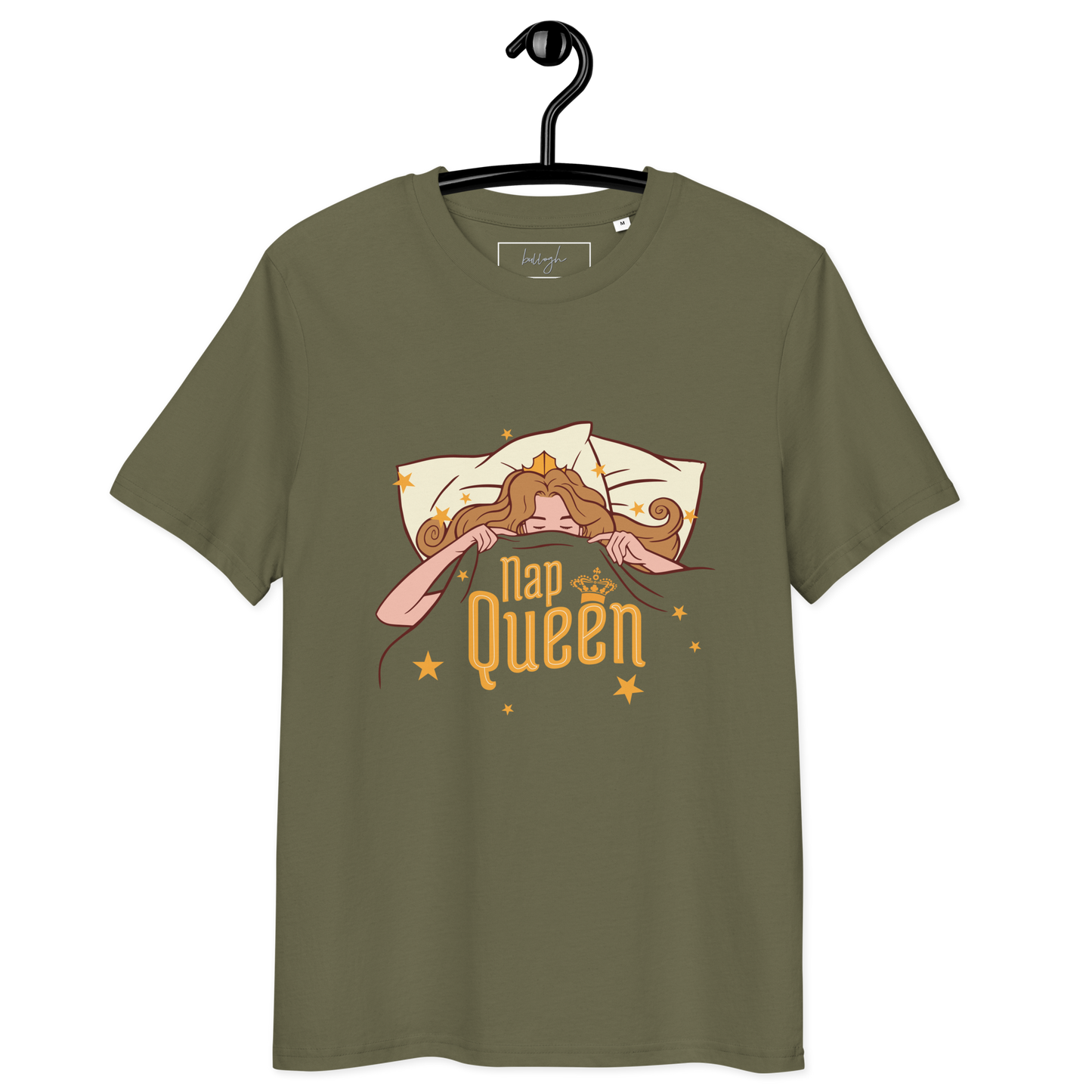 Lazy Queen – Königliches Bio-Schlafshirt aus Bio-Baumwolle