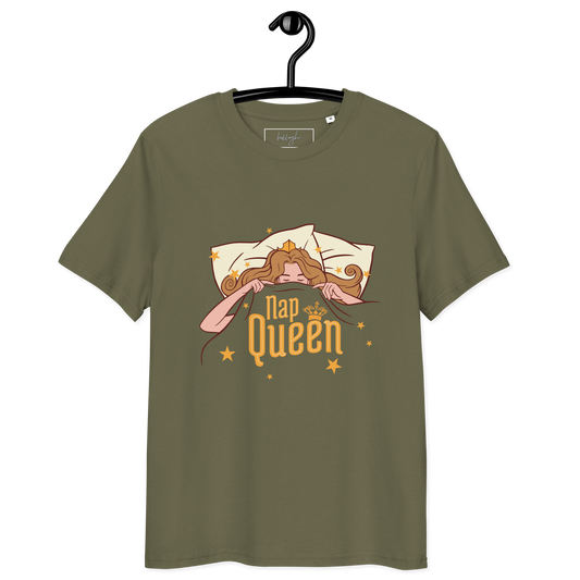 Lazy Queen – Königliches Bio-Schlafshirt aus Bio-Baumwolle