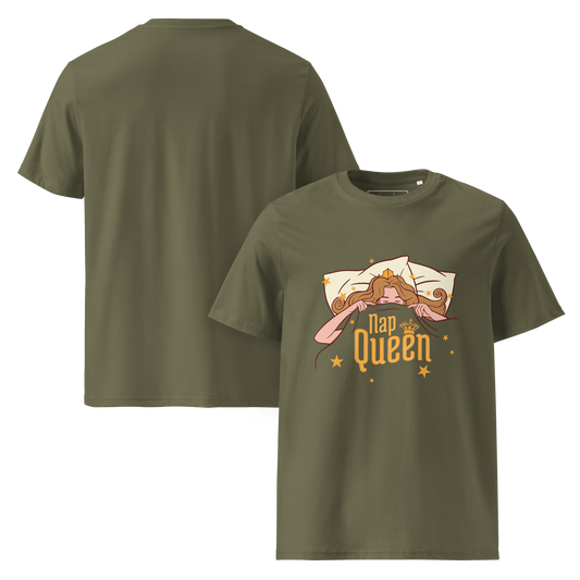 Lazy Queen – Königliches Bio-Schlafshirt aus Bio-Baumwolle