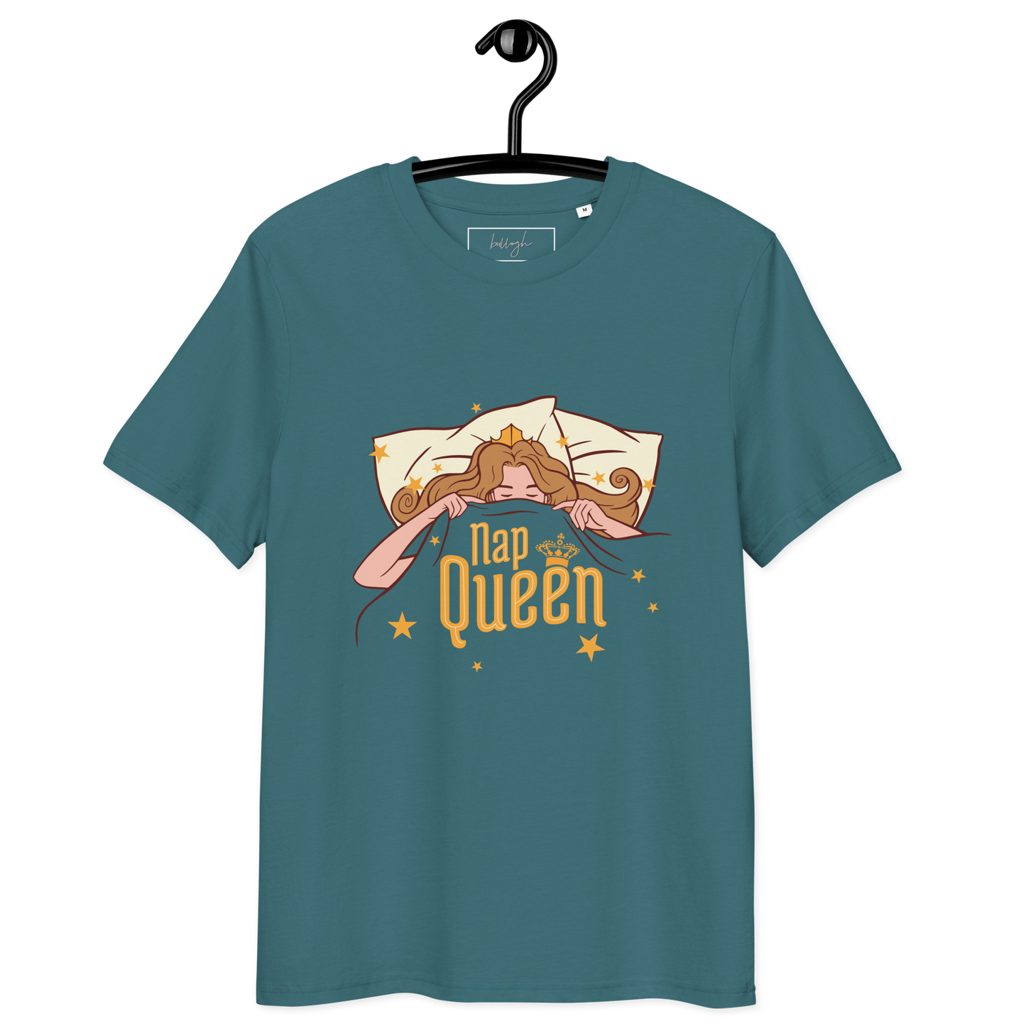 Lazy Queen – Königliches Bio-Schlafshirt aus Bio-Baumwolle