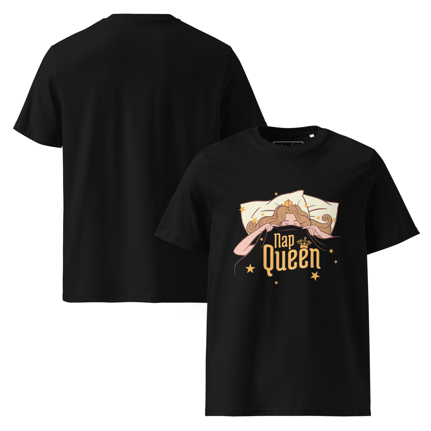 Lazy Queen – Königliches Bio-Schlafshirt aus Bio-Baumwolle