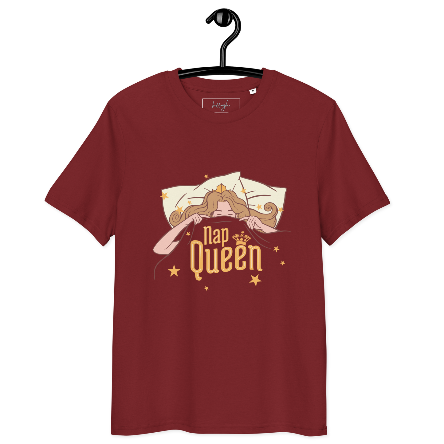 Lazy Queen – Königliches Bio-Schlafshirt aus Bio-Baumwolle