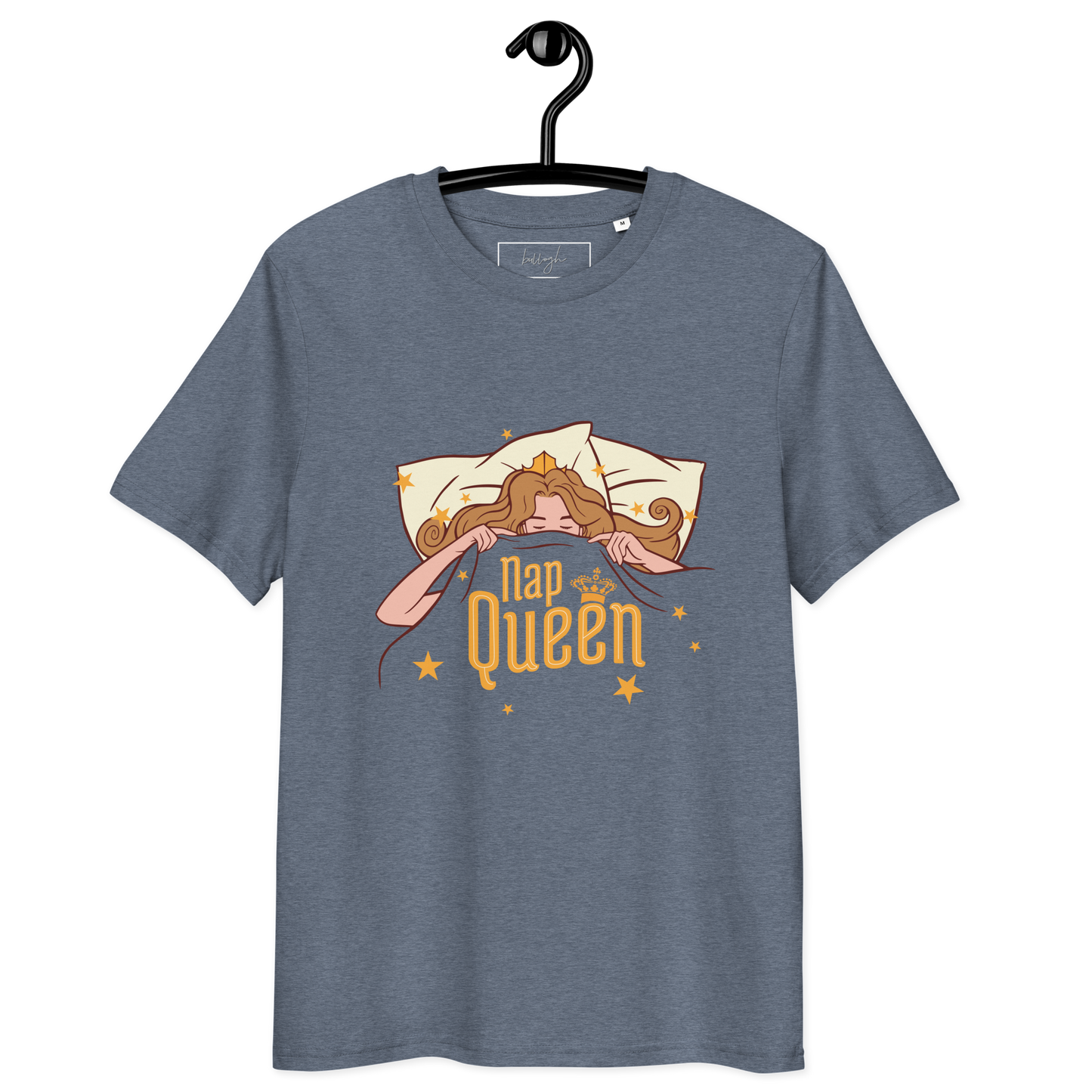 Lazy Queen – Königliches Bio-Schlafshirt aus Bio-Baumwolle