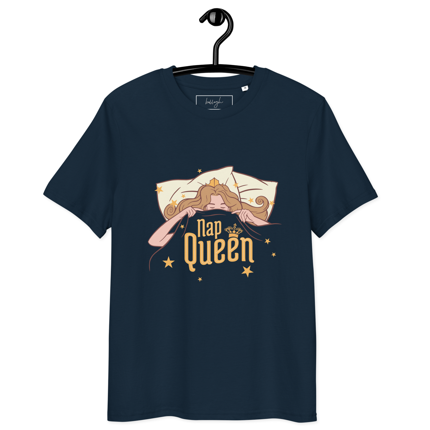 Lazy Queen – Königliches Bio-Schlafshirt aus Bio-Baumwolle