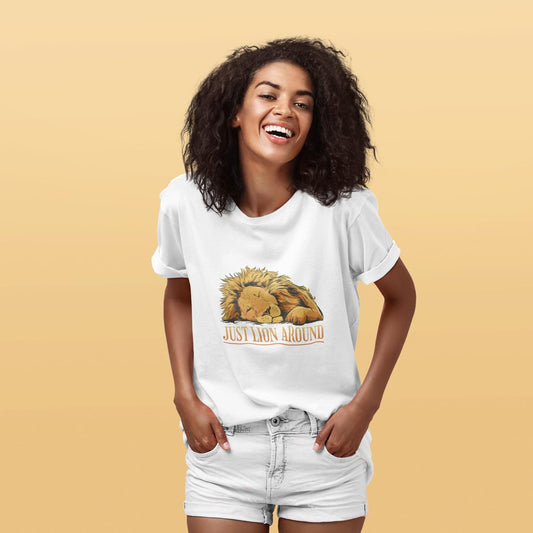 Just Lion Around – Löwen Schlafshirt aus Bio Baumwolle 🦁