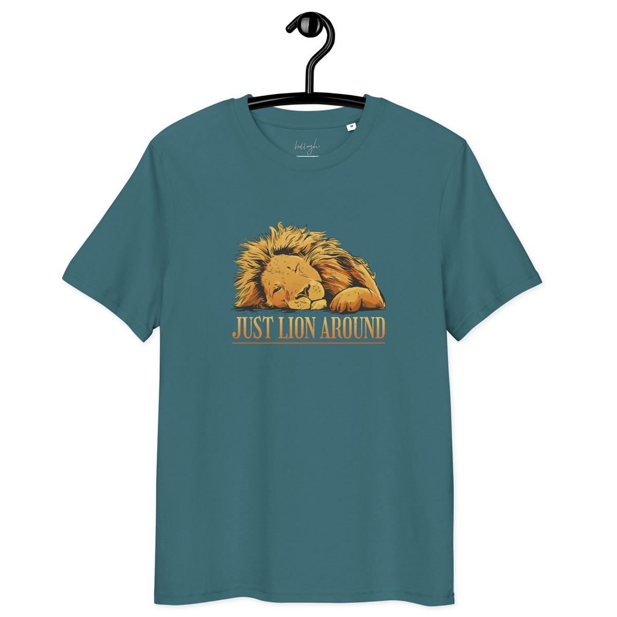 Just Lion Around – Löwen Schlafshirt aus Bio Baumwolle 🦁