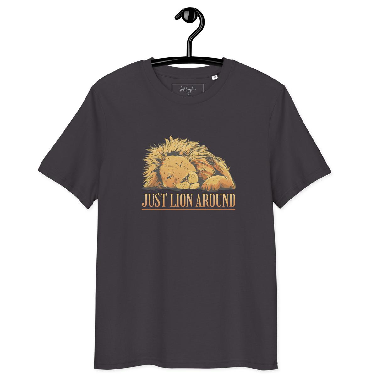 Just Lion Around – Löwen Schlafshirt aus Bio Baumwolle 🦁