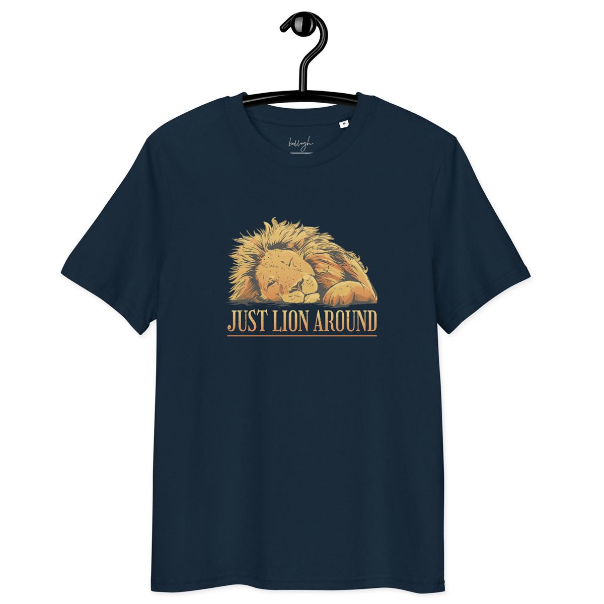 Just Lion Around – Löwen Schlafshirt aus Bio Baumwolle 🦁