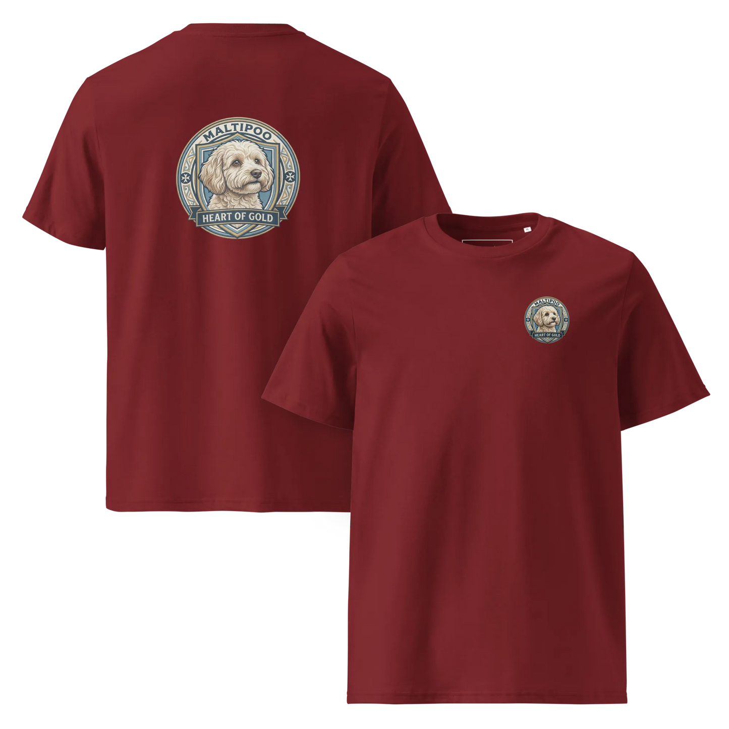 Maltipoo – T-Shirt aus Bio Baumwolle