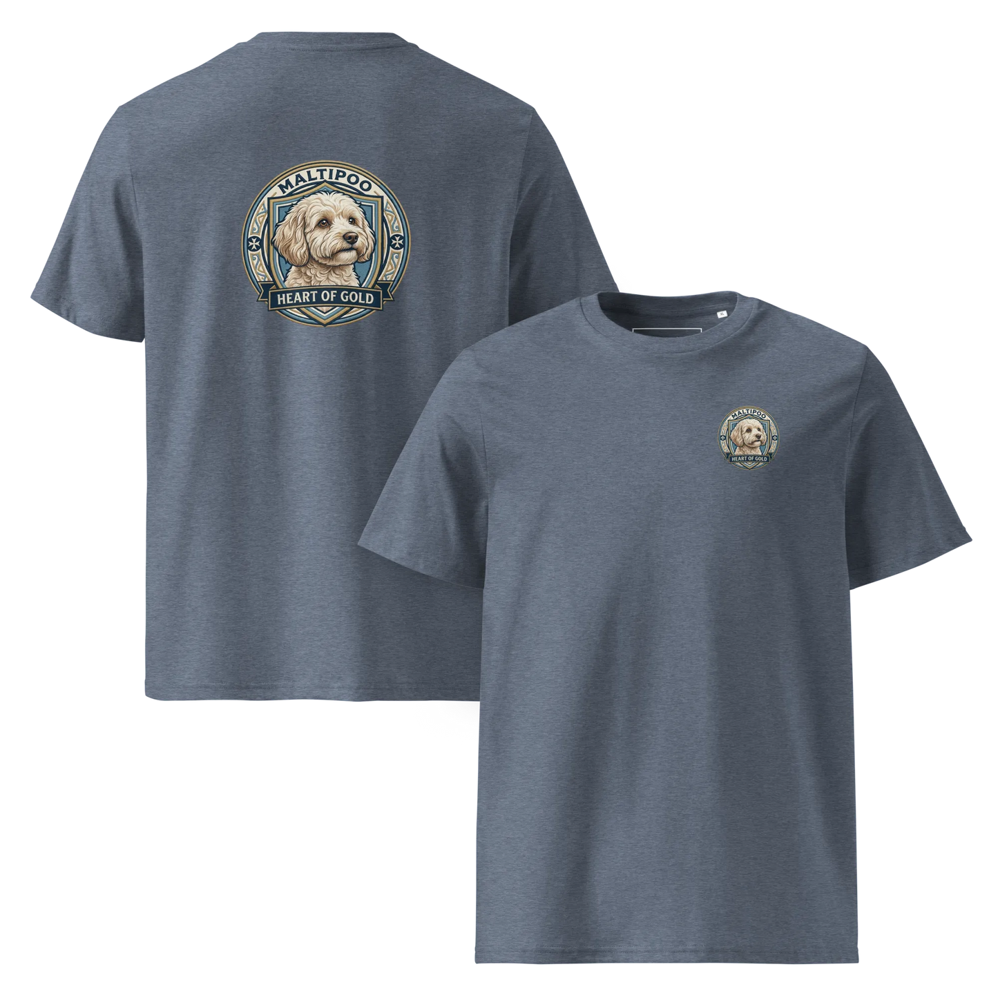 Maltipoo – T-Shirt aus Bio Baumwolle