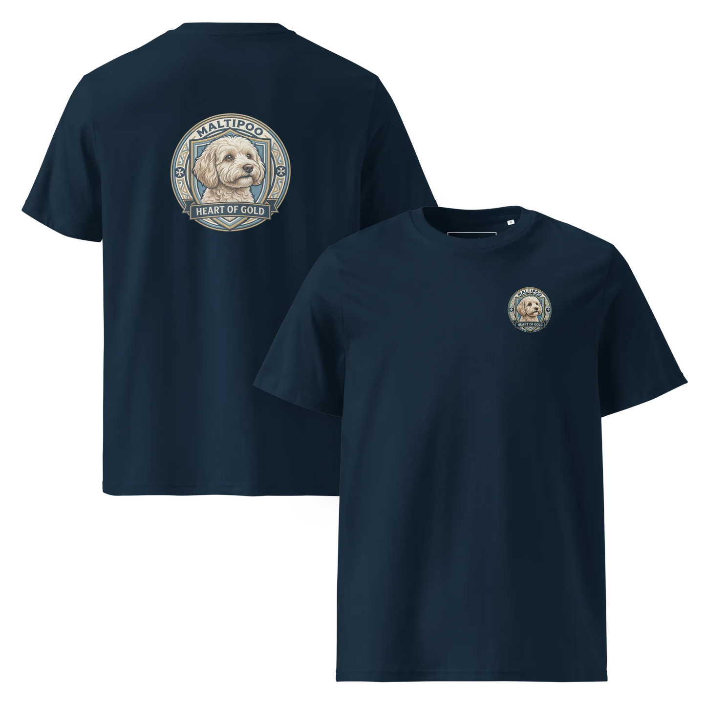 Maltipoo – T-Shirt aus Bio Baumwolle