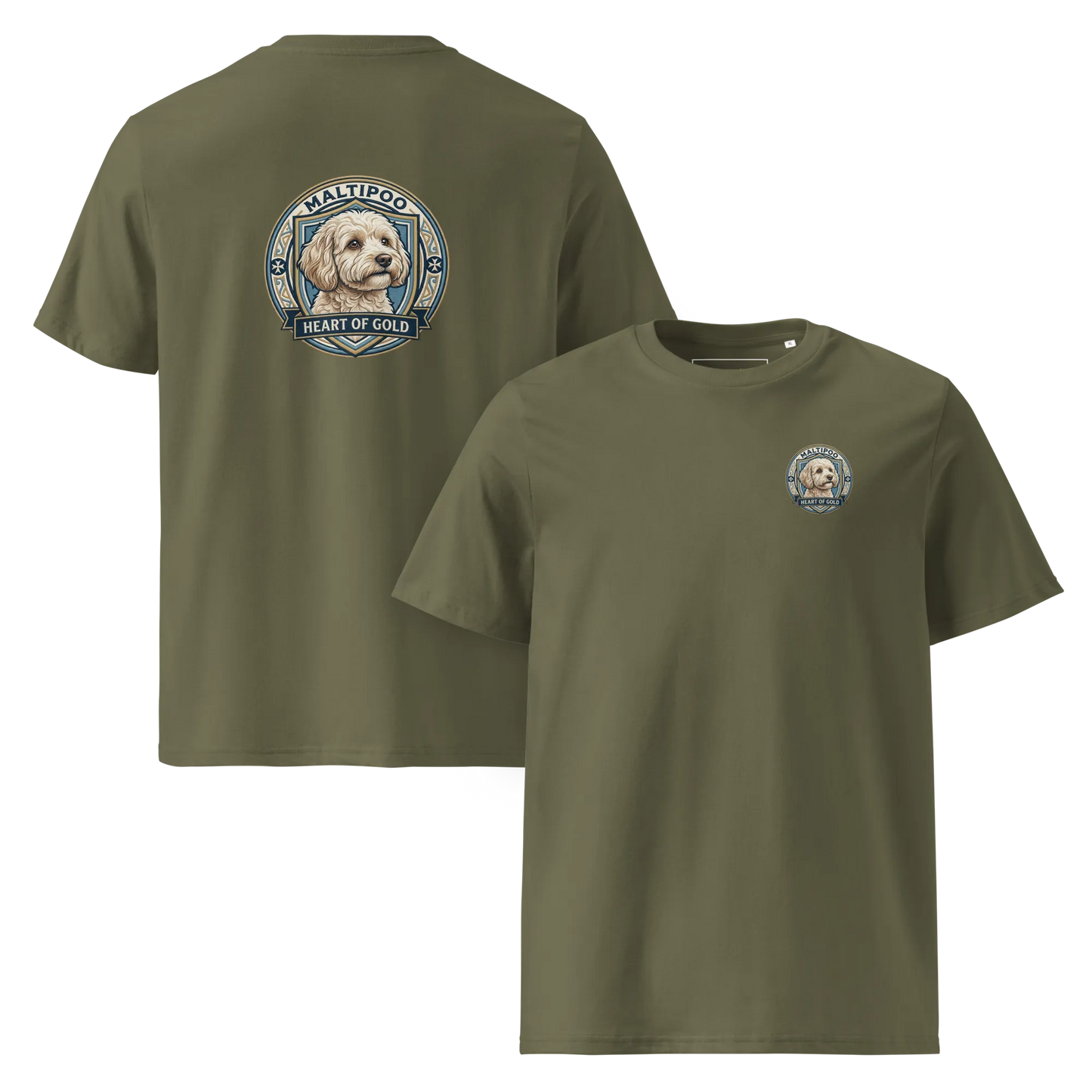 Maltipoo – T-Shirt aus Bio Baumwolle