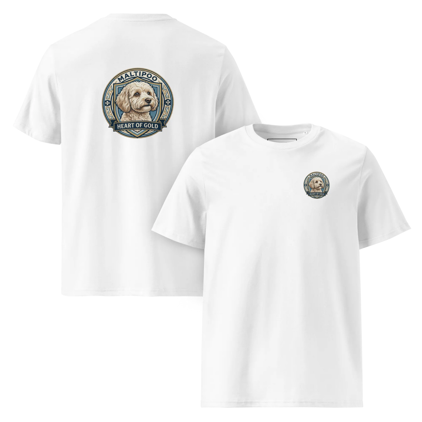 Maltipoo – T-Shirt aus Bio Baumwolle