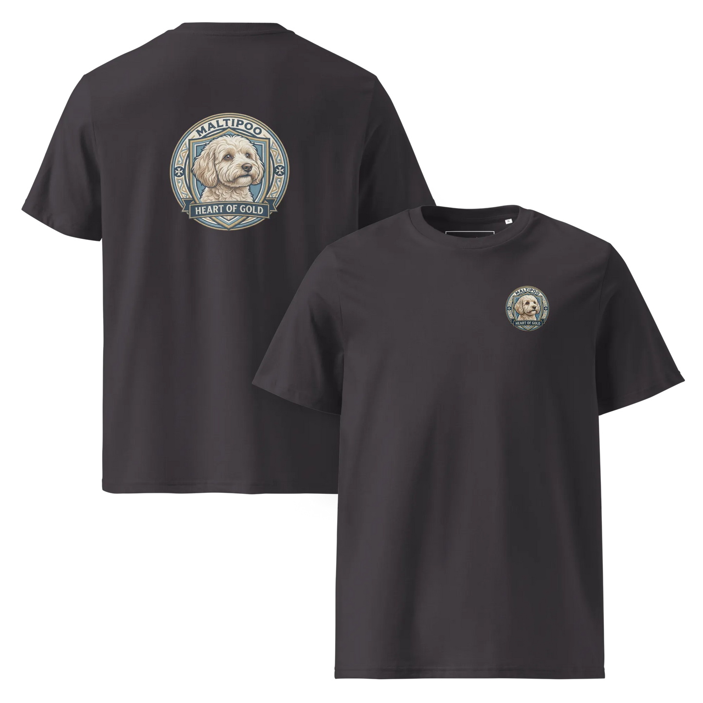 Maltipoo – T-Shirt aus Bio Baumwolle