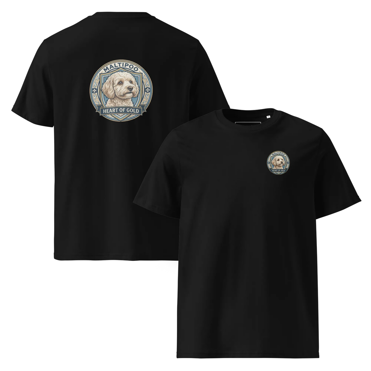 Maltipoo – T-Shirt aus Bio Baumwolle