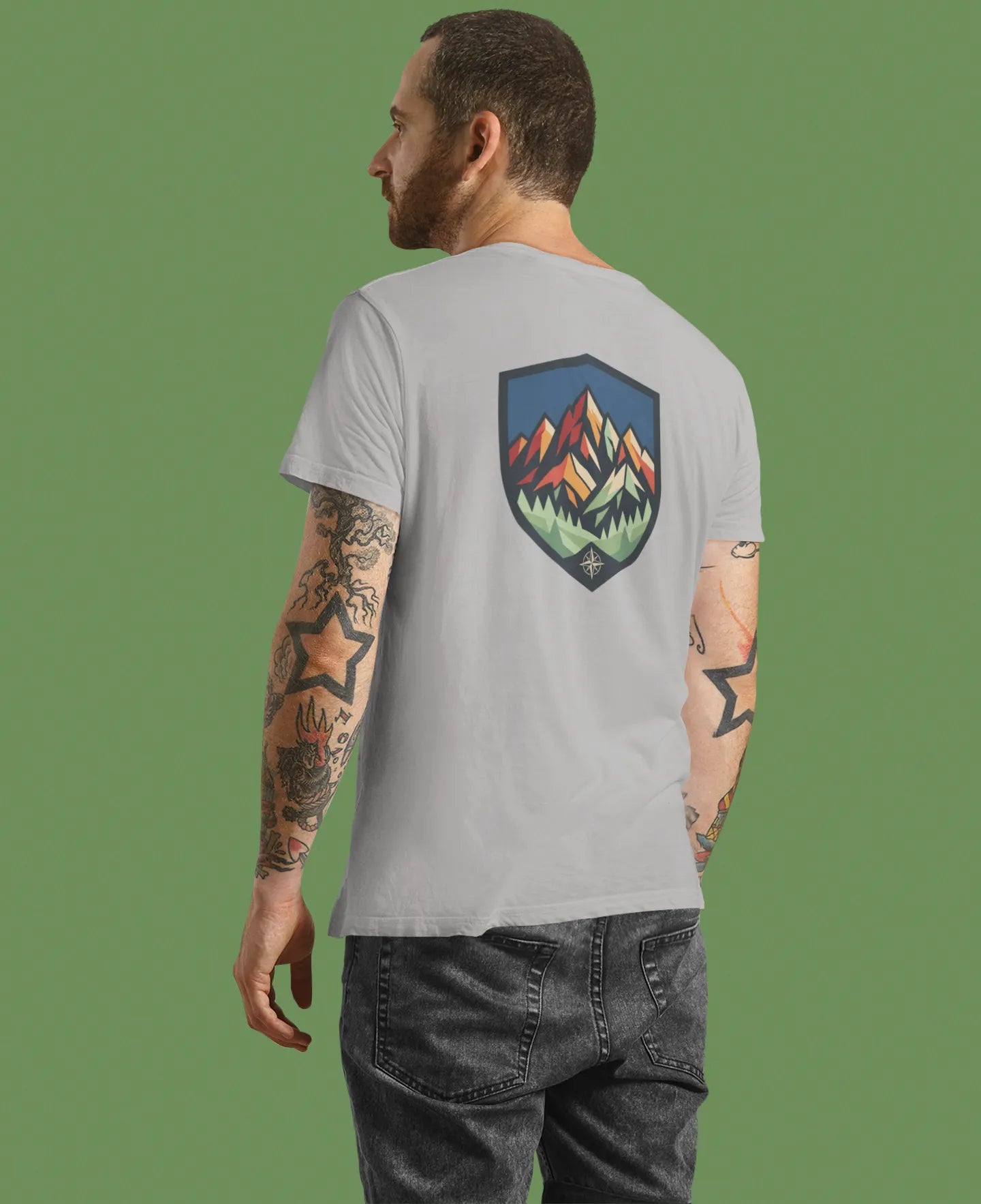 Summit Badge – Bio-T-Shirt | bullogh