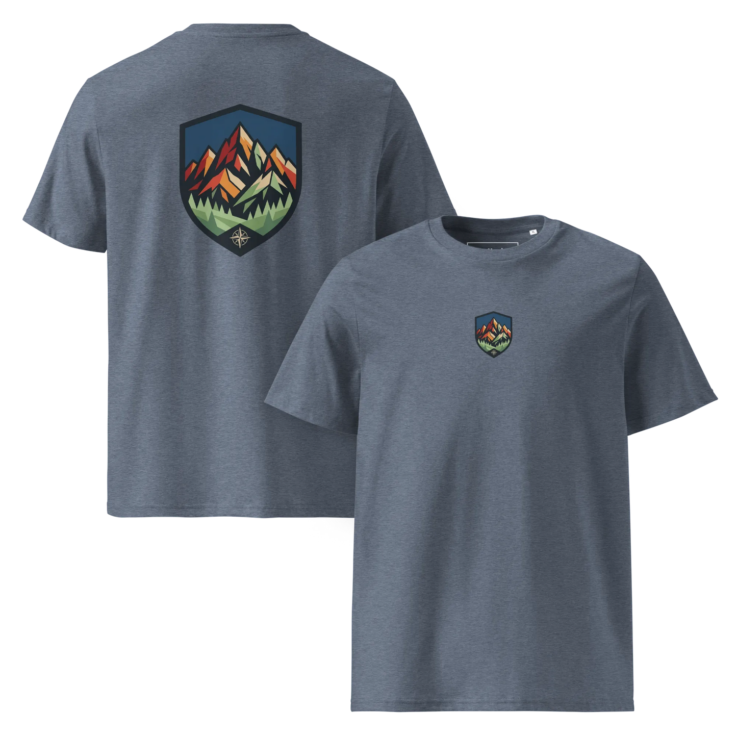 Summit Badge – Bio-T-Shirt | bullogh