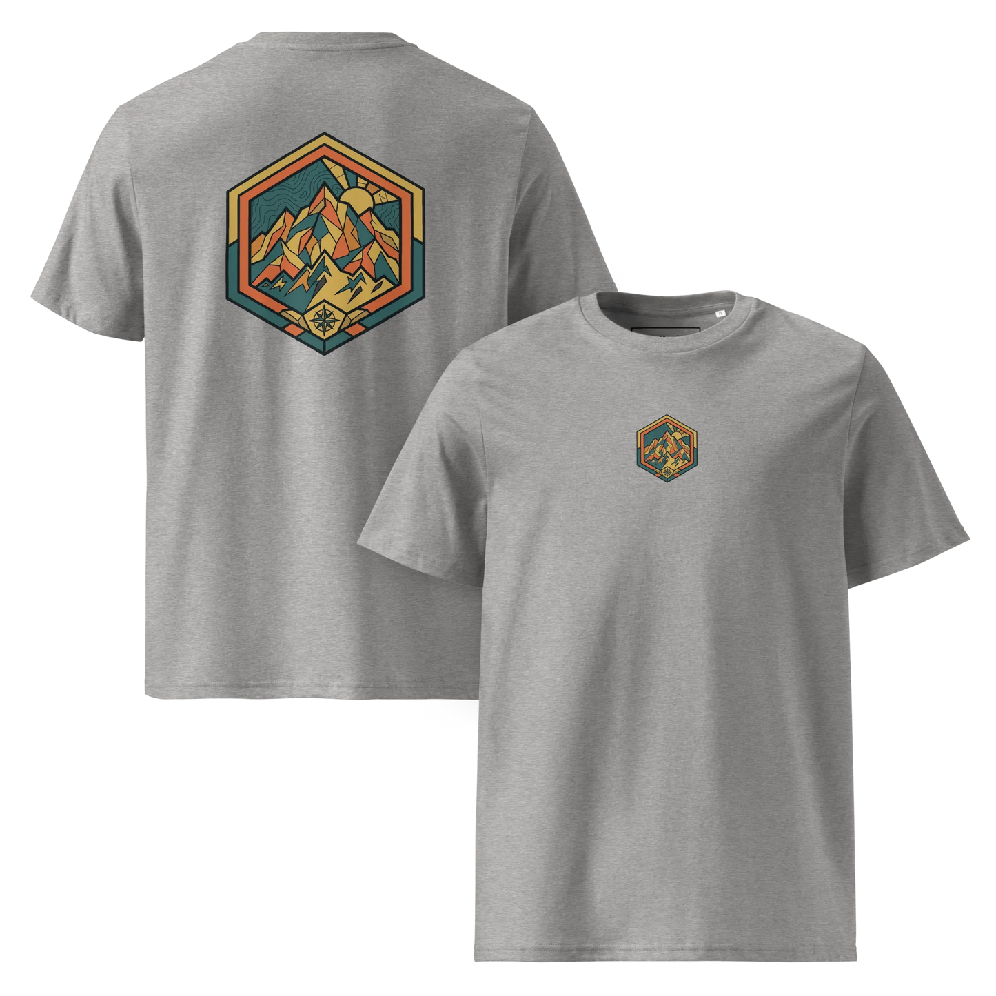Mountain Badge – Bio-T-Shirt | bullogh