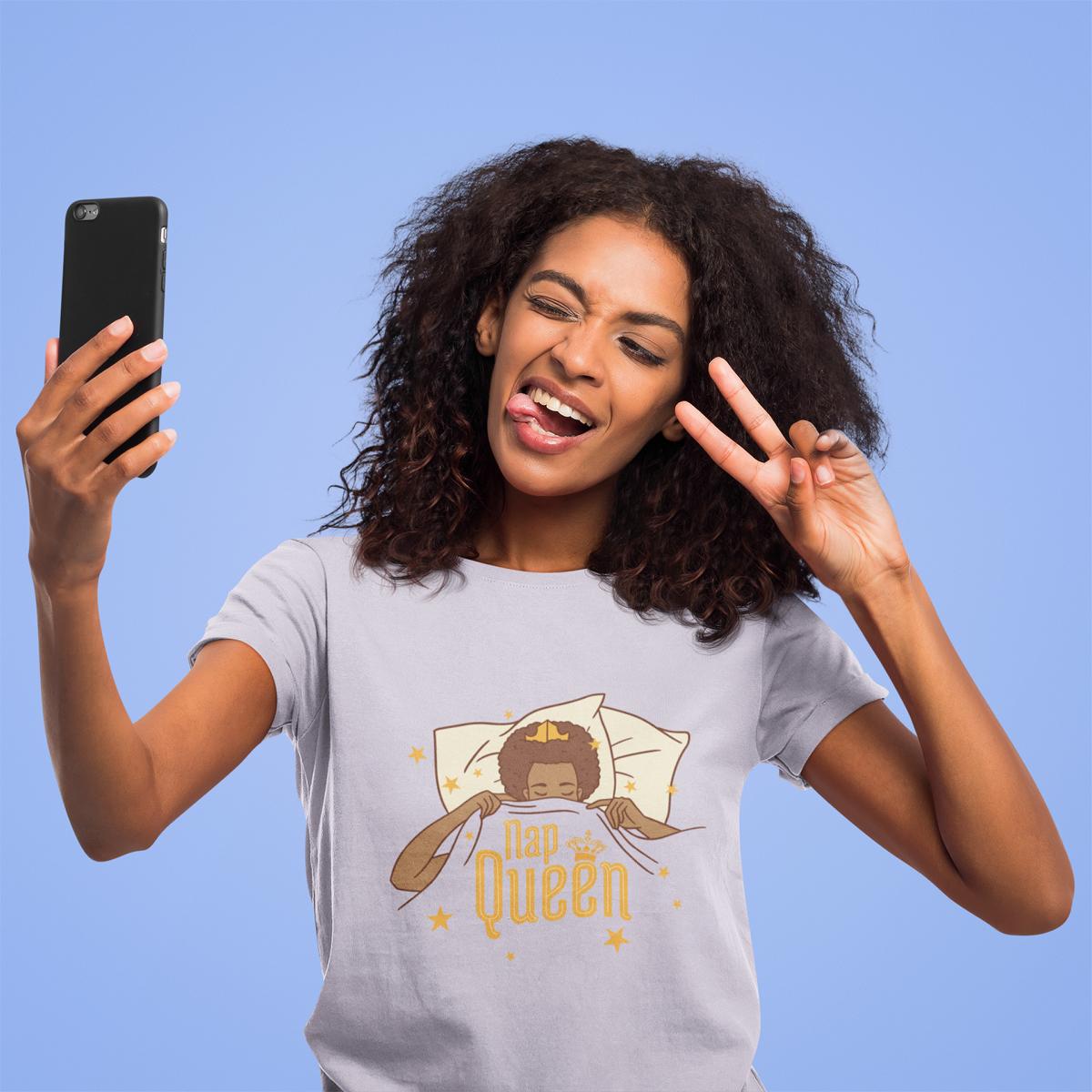Power Nap Princess – Bio-Schlafshirt für Schlafköniginnen