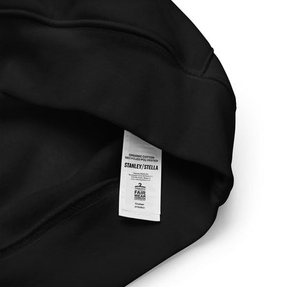 Nachhaltiger Bio - Baumwoll - Hoodie Paragliding Hexagon v2 für Gleitschirm - Fans - bullogh#