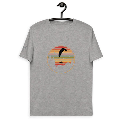 Nachhaltiges Bio - Baumwoll T-Shirt - Paragliding Forest Design | Perfekt für Gleitschirmflieger und Paragliding - Fans - bullogh#