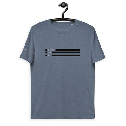 Nachhaltiges T-Shirt mit Smiley Text Groß P - Bio Baumwolle - bullogh#