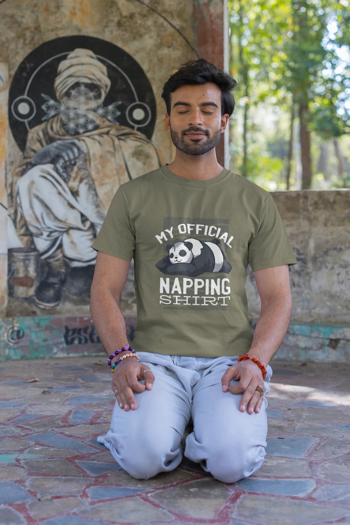 Nap Like a Panda – Bio-Schlafshirt für Langschläfer