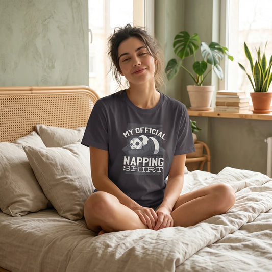 Panda Naps – Bio-Schlafshirt für Panda-Fans und Langschläfer