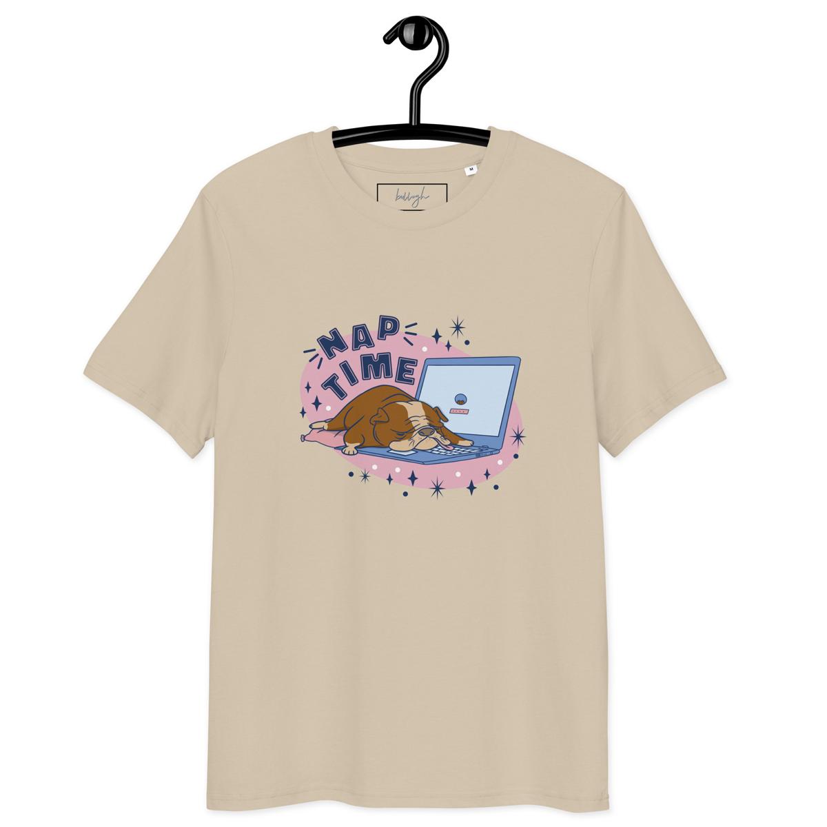 Cozy Bulldog – Nap Time Schlafshirt cozy & Bio 🐶