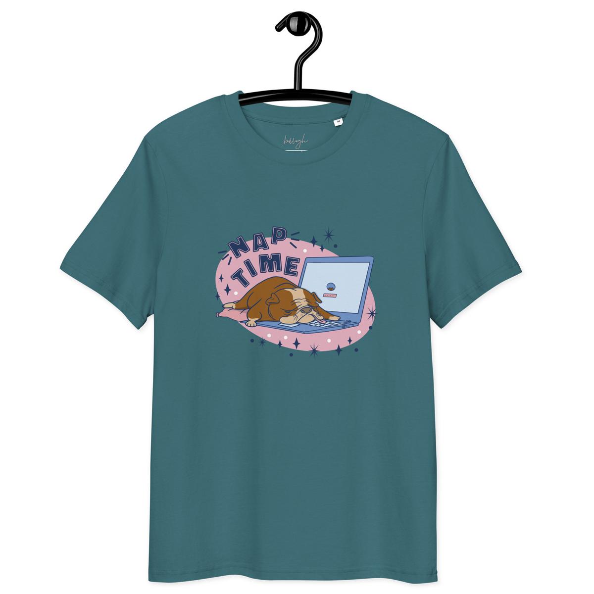 Cozy Bulldog – Nap Time Schlafshirt cozy & Bio 🐶