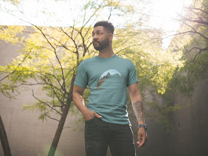 Paragliding Shirt aus Bio Baumwolle - Paragliding Mountain - Bequem und Umweltfreundlich - Paragliding Mountain - bullogh#