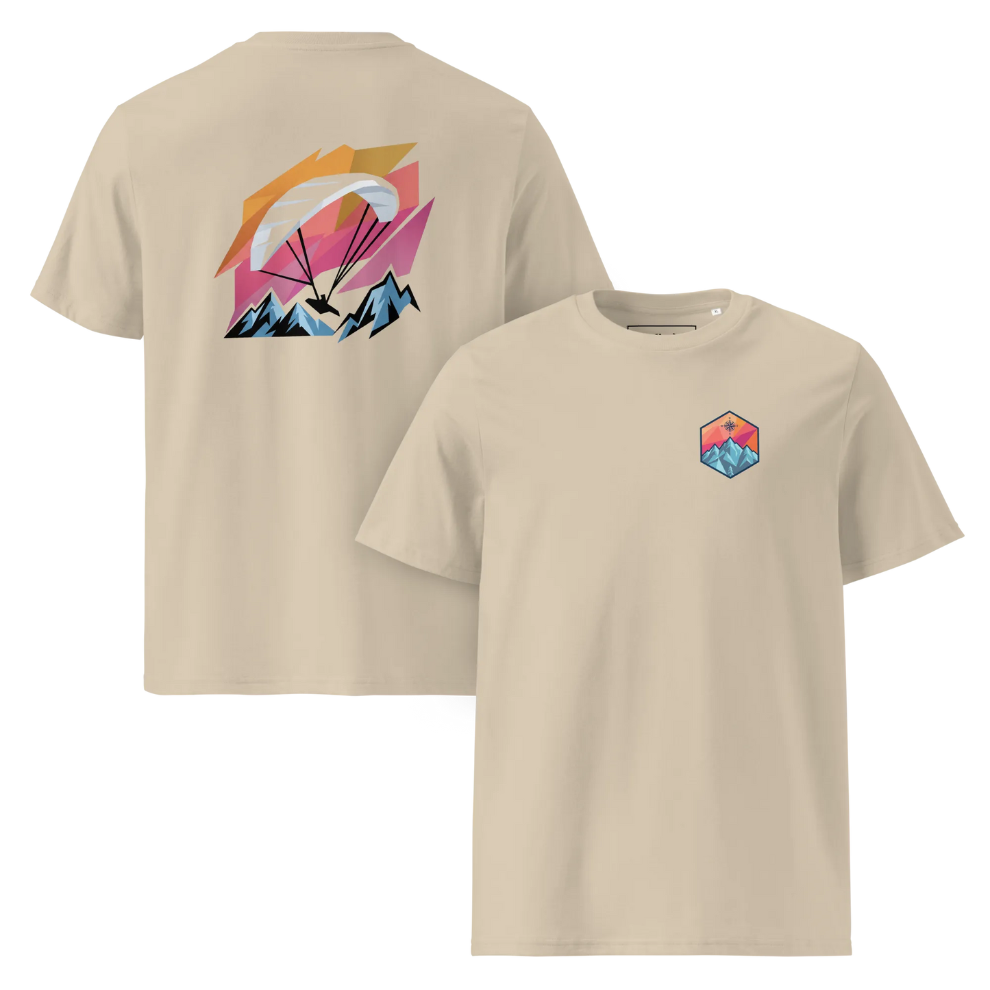 Paragliding Bio T-Shirt – Flying Sunset